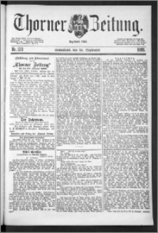 Thorner Zeitung 1888, Nr. 223