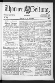 Thorner Zeitung 1888, Nr. 224 + Beilage