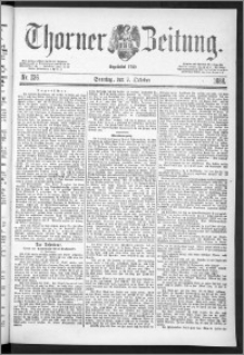 Thorner Zeitung 1888, Nr. 236