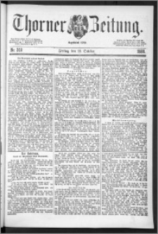 Thorner Zeitung 1888, Nr. 240