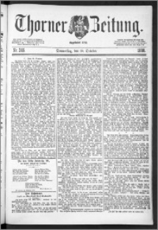 Thorner Zeitung 1888, Nr. 245