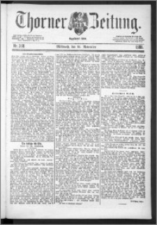 Thorner Zeitung 1888, Nr. 268