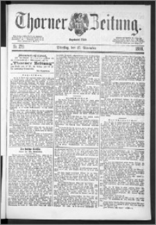 Thorner Zeitung 1888, Nr. 279