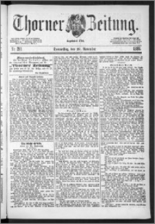 Thorner Zeitung 1888, Nr. 281