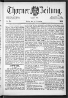 Thorner Zeitung 1888, Nr. 294