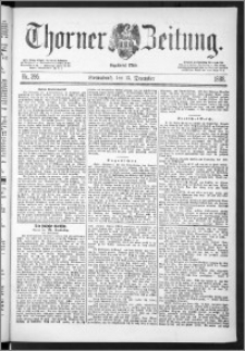 Thorner Zeitung 1888, Nr. 295