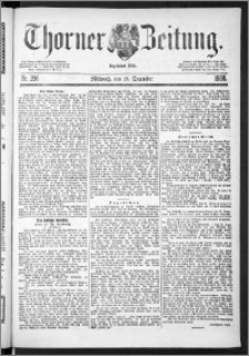 Thorner Zeitung 1888, Nr. 298