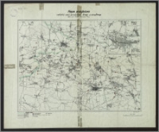 Mapa przeglądowa centralnej części górnośląskiego okręgu przemysłowego