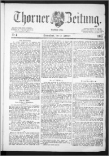 Thorner Zeitung 1889, Nr. 4