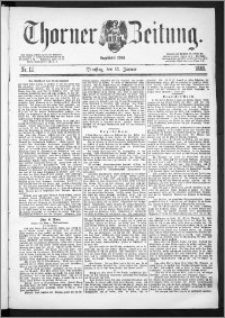 Thorner Zeitung 1889, Nr. 12