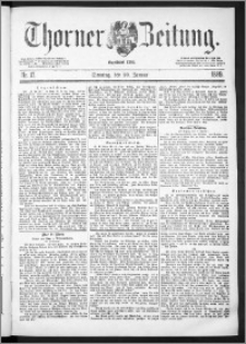Thorner Zeitung 1889, Nr. 17