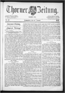 Thorner Zeitung 1889, Nr. 22