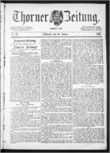 Thorner Zeitung 1889, Nr. 25