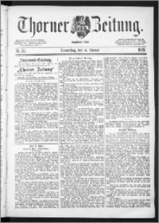 Thorner Zeitung 1889, Nr. 26