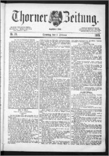 Thorner Zeitung 1889, Nr. 29