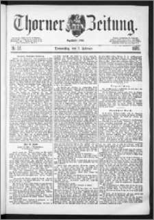 Thorner Zeitung 1889, Nr. 32