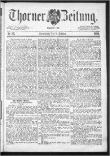 Thorner Zeitung 1889, Nr. 34