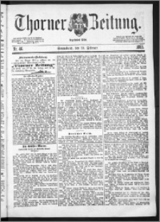 Thorner Zeitung 1889, Nr. 46