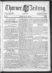 Thorner Zeitung 1889, Nr. 47 + Beilage