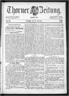 Thorner Zeitung 1889, Nr. 48