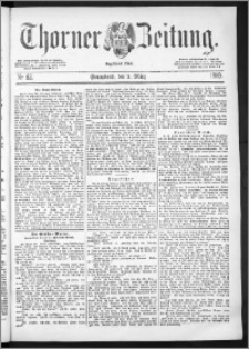 Thorner Zeitung 1889, Nr. 52