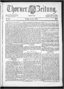 Thorner Zeitung 1889, Nr. 63