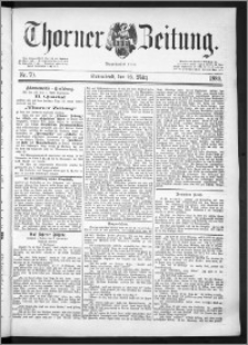 Thorner Zeitung 1889, Nr. 70