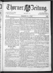 Thorner Zeitung 1889, Nr. 82