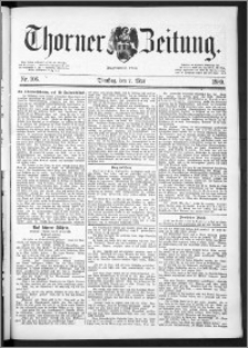 Thorner Zeitung 1889, Nr. 106