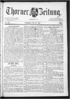 Thorner Zeitung 1889, Nr. 115