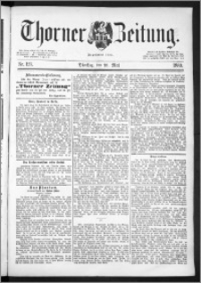 Thorner Zeitung 1889, Nr. 123