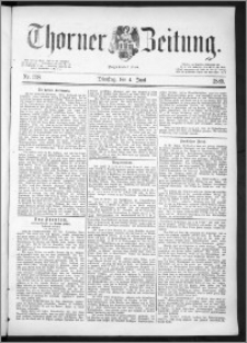 Thorner Zeitung 1889, Nr. 128