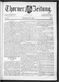 Thorner Zeitung 1889, Nr. 133 + Beilage