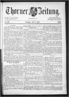Thorner Zeitung 1889, Nr. 162 + Beilage