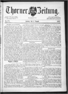Thorner Zeitung 1889, Nr. 178