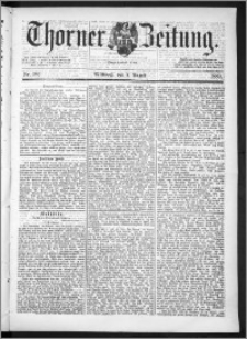 Thorner Zeitung 1889, Nr. 182