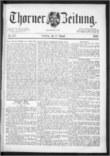 Thorner Zeitung 1889, Nr. 187