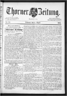 Thorner Zeitung 1889, Nr. 194