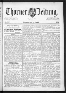 Thorner Zeitung 1889, Nr. 197