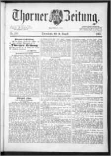 Thorner Zeitung 1889, Nr. 203