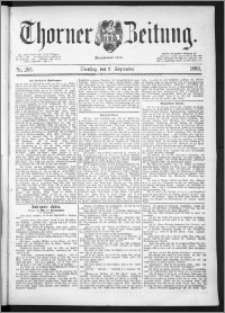 Thorner Zeitung 1889, Nr. 205