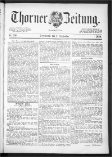 Thorner Zeitung 1889, Nr. 209