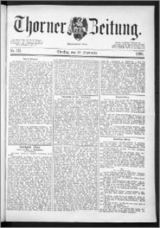 Thorner Zeitung 1889, Nr. 211