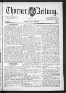 Thorner Zeitung 1889, Nr. 214