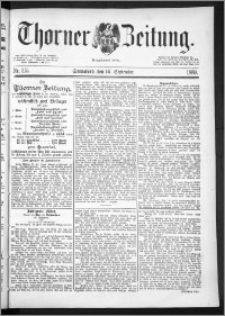 Thorner Zeitung 1889, Nr. 215