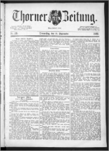 Thorner Zeitung 1889, Nr. 219