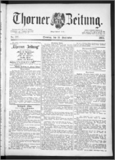 Thorner Zeitung 1889, Nr. 222 + Beilage