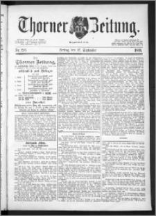 Thorner Zeitung 1889, Nr. 226