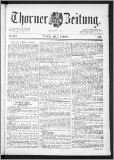 Thorner Zeitung 1889, Nr. 229