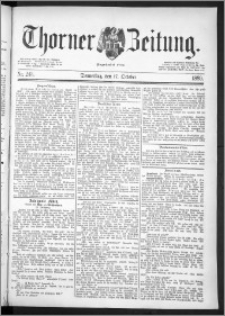 Thorner Zeitung 1889, Nr. 243
